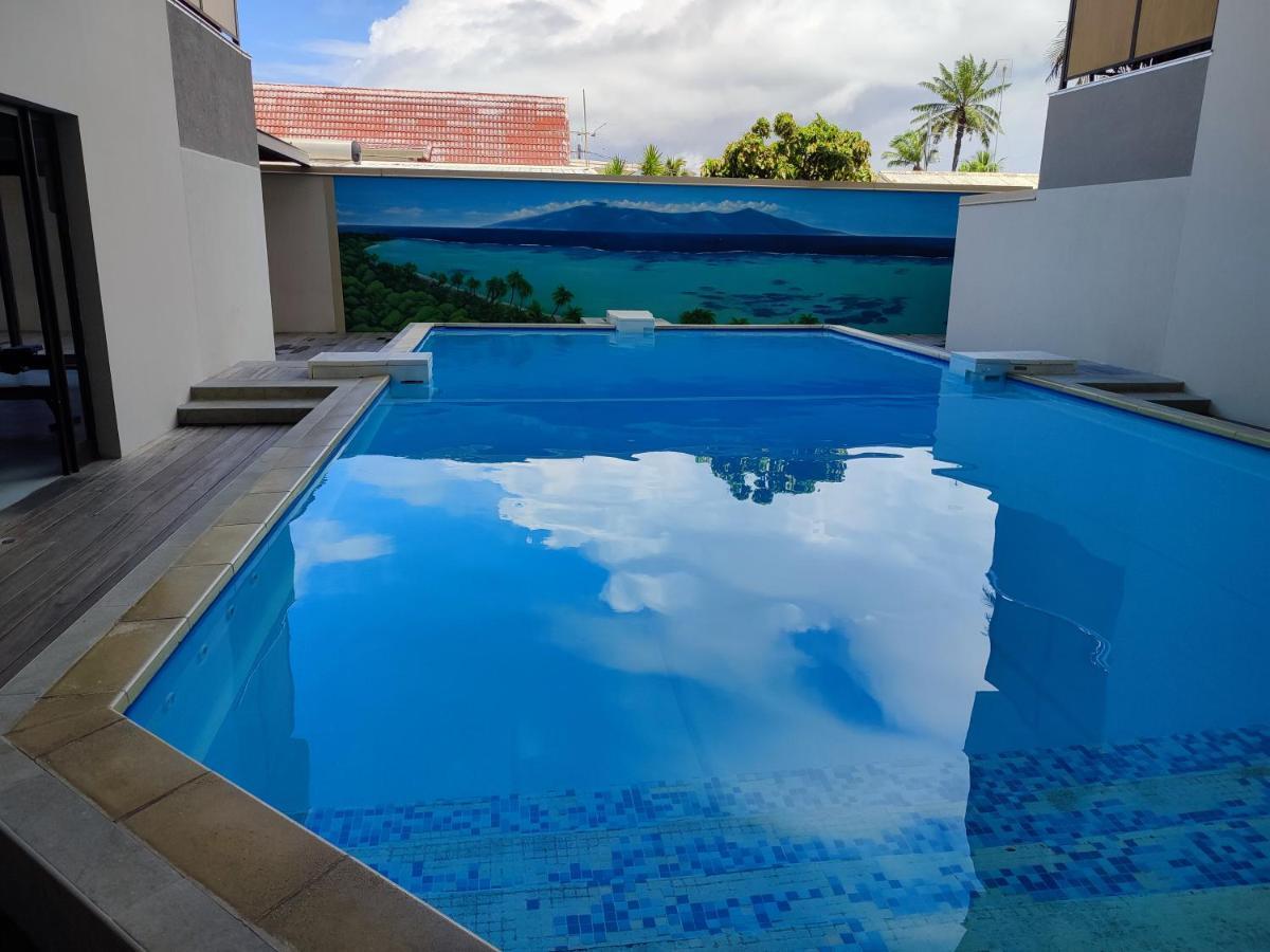 Blue Moana Studio Papeete - Sea View, Ac, Fast Wifi, Pool, Gym 外观 照片