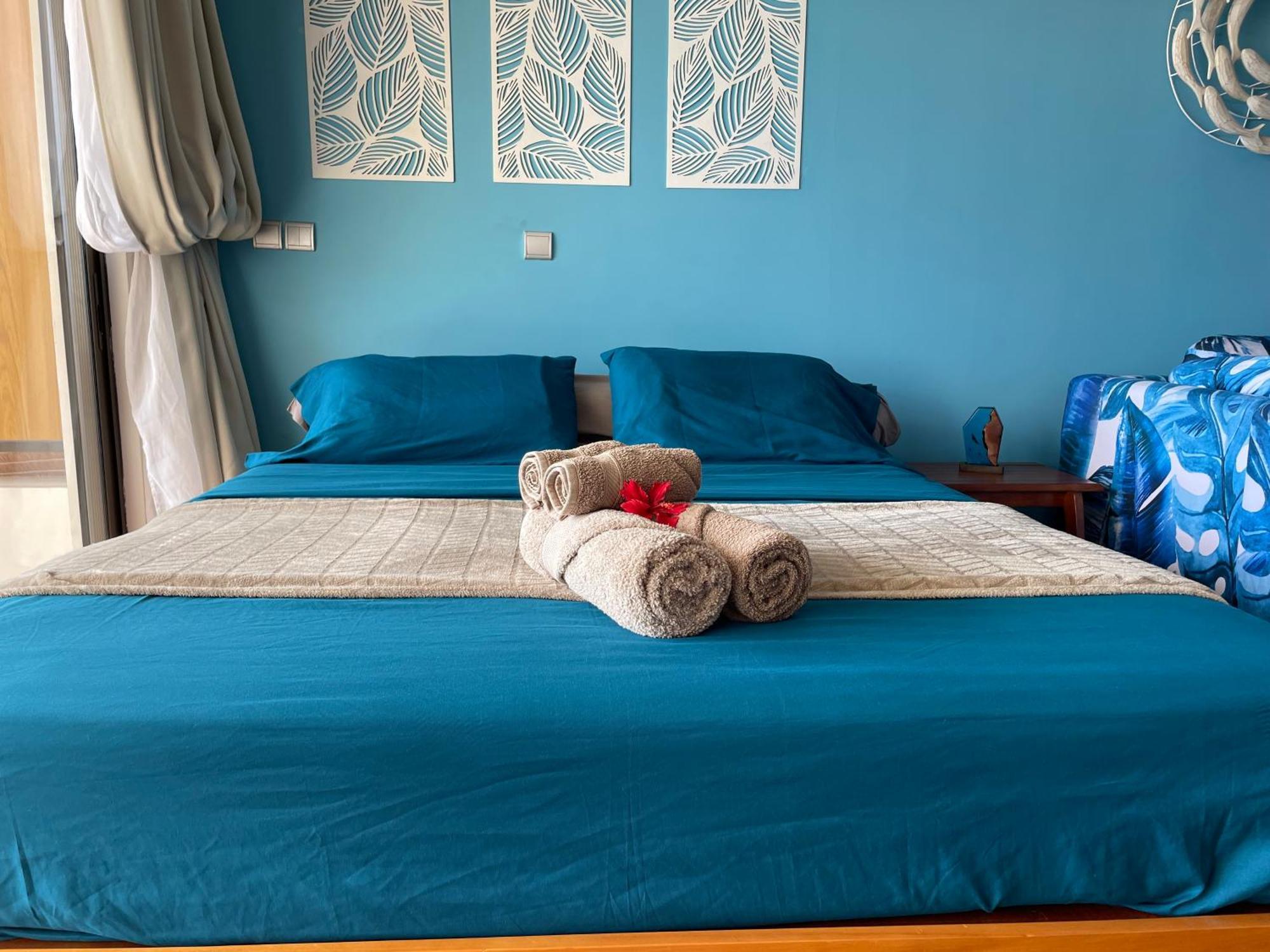 Blue Moana Studio Papeete - Sea View, Ac, Fast Wifi, Pool, Gym 外观 照片